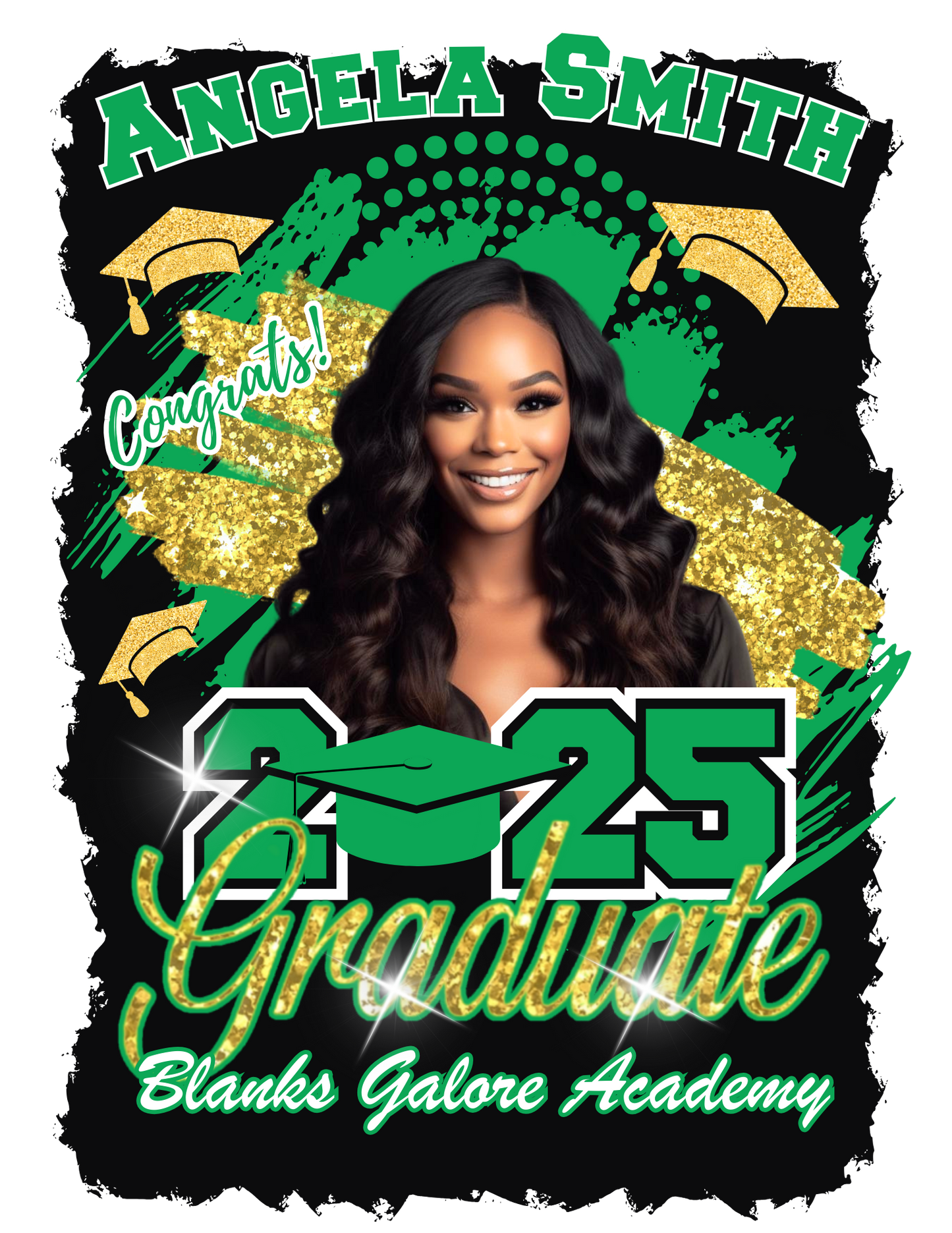 3 Graduation Editable Design Bundle (Canva)