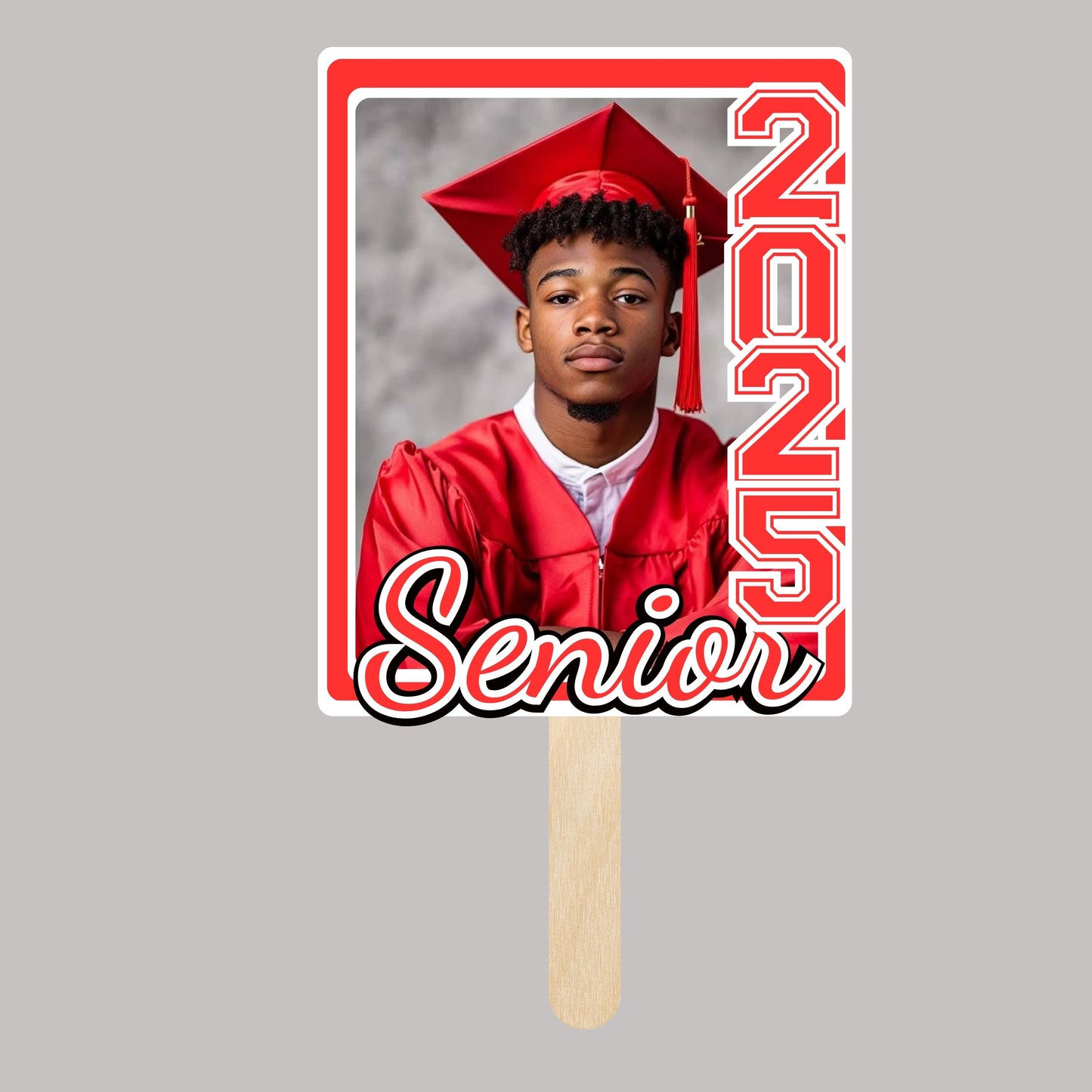 Editable Square Grad Fan Template (CANVA)