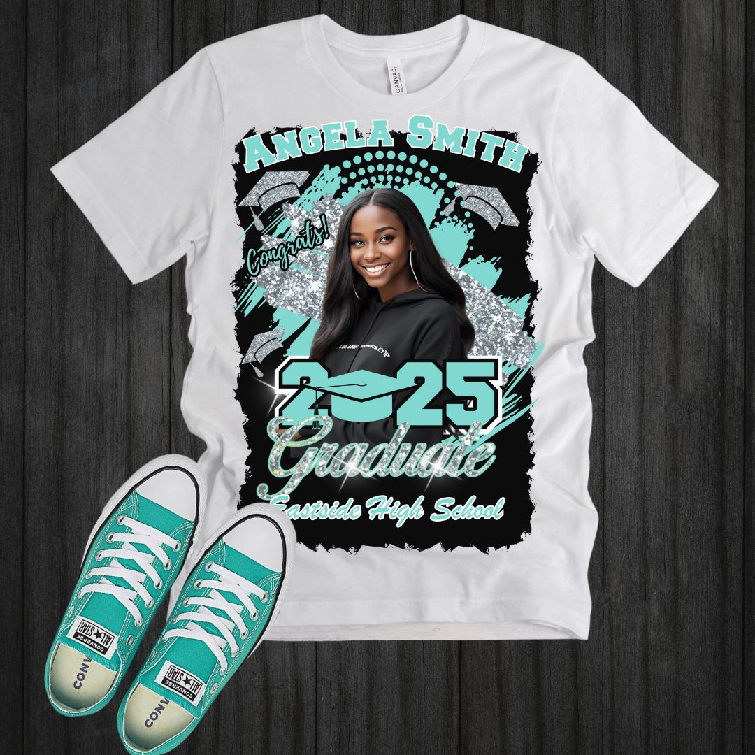White T-shirt / Converse Mockup Template