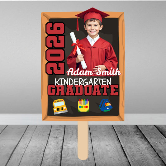 Custom Graduation Kids Fans | Class of 2026 Personalized Grad Fans