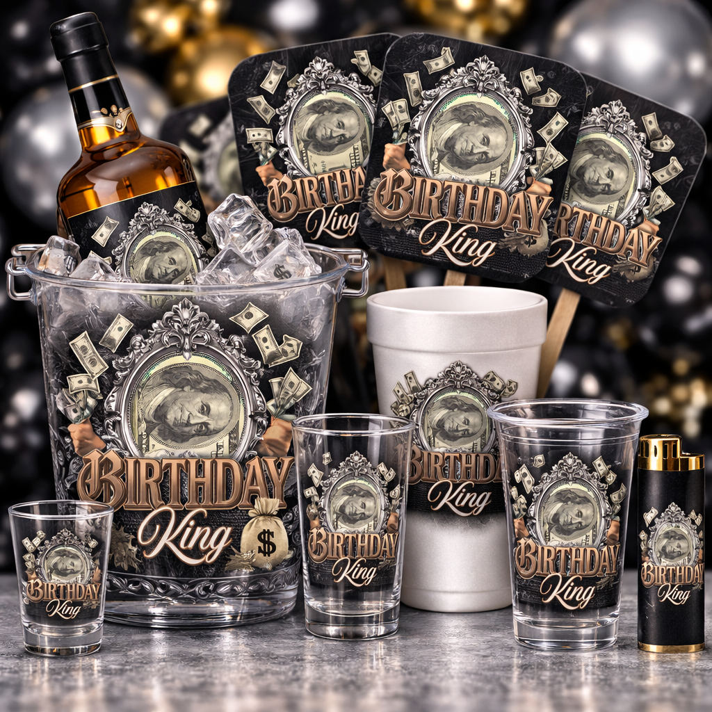Birthday King Ice Bucket Party Package
