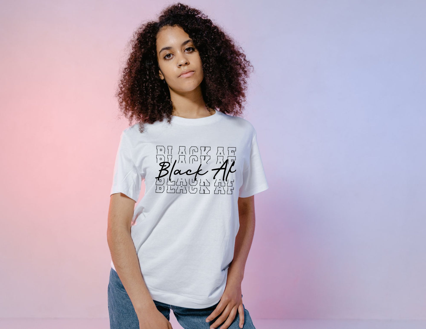 Black AF Tee