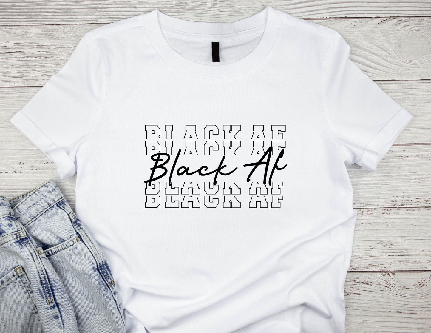 Black AF Tee