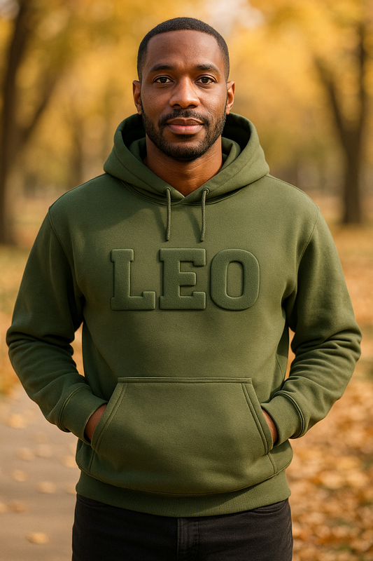 Zodiac Puff Vinyl Sweatshirt/Hoodie