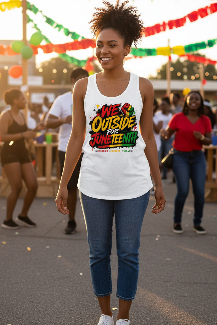 Juneteenth Shirt Collection | Free-Ish Since 1865 | We Outside | Cultural Graphic Tee