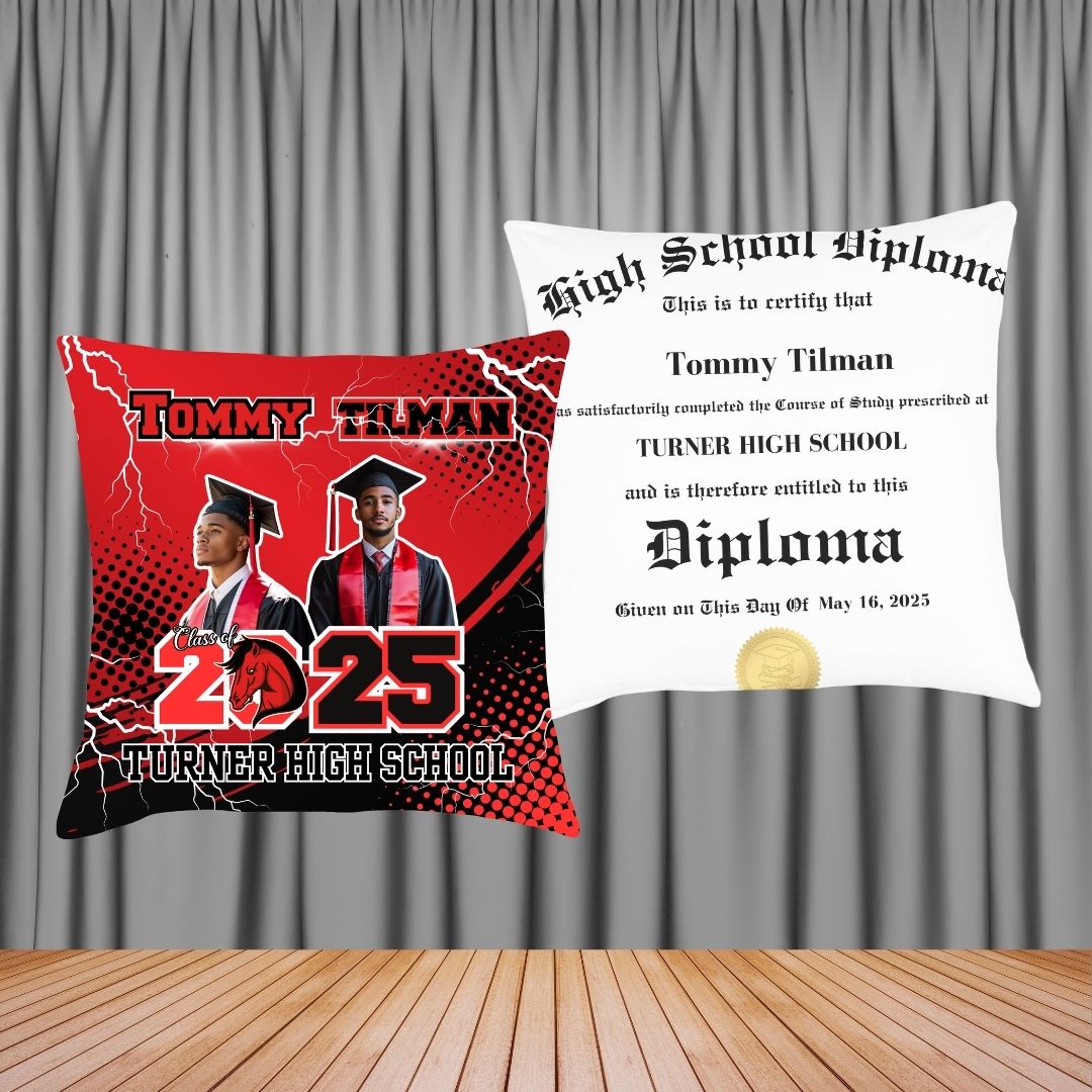 Graduation Diploma Pillow