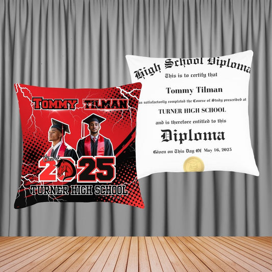 Graduation Diploma Pillow