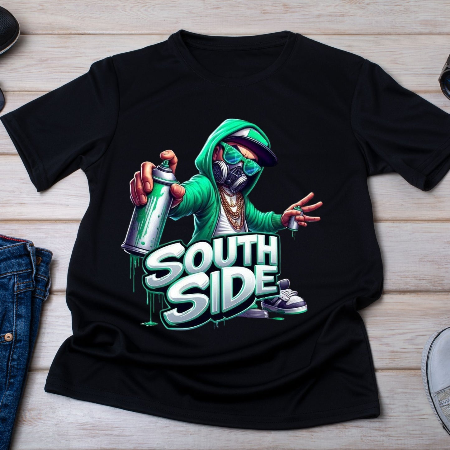 Graffiti “Side Collection – Urban Streetwear Graphic Tees