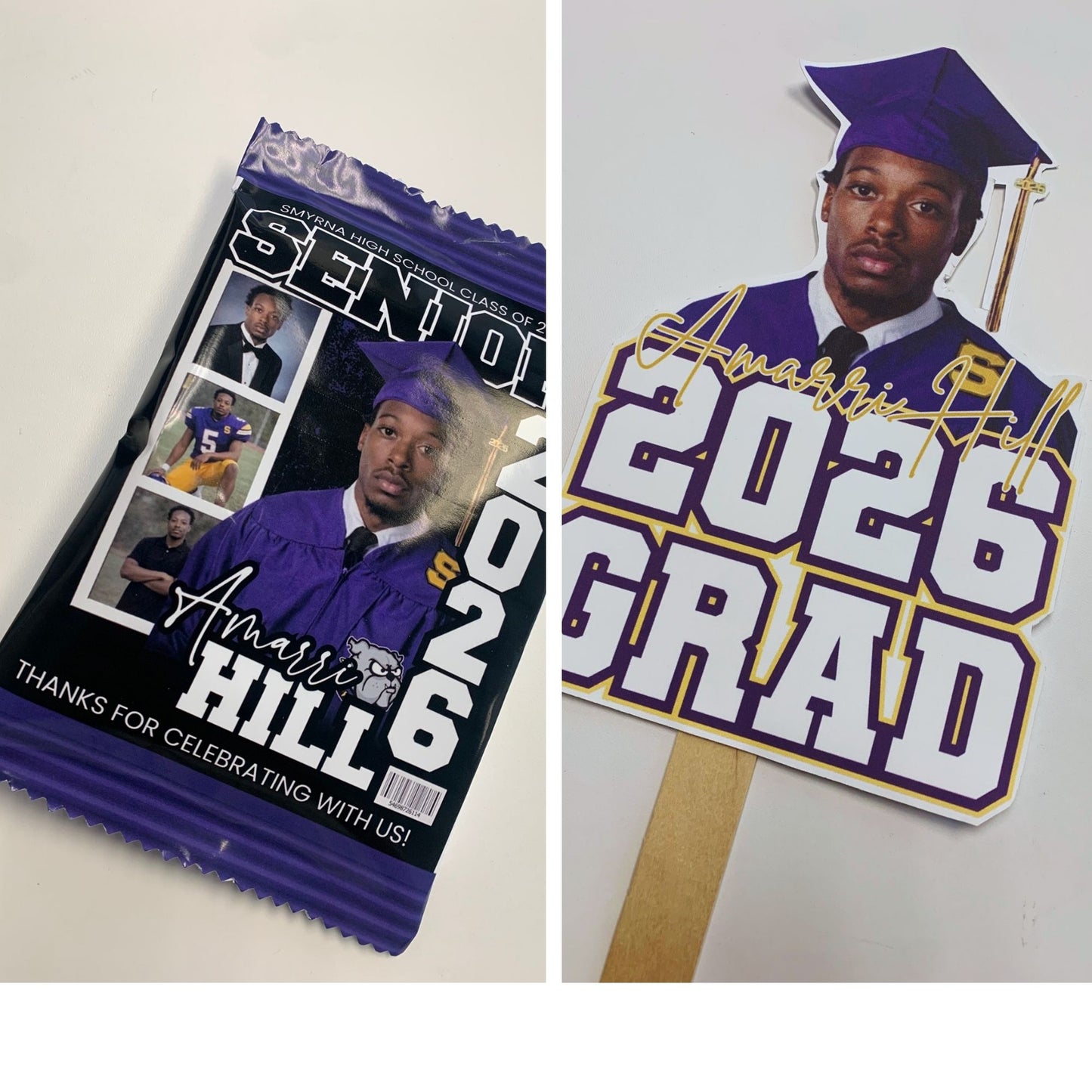 Custom Graduation Thank You Gift Bag Package | Class of 2026 Party Favors
