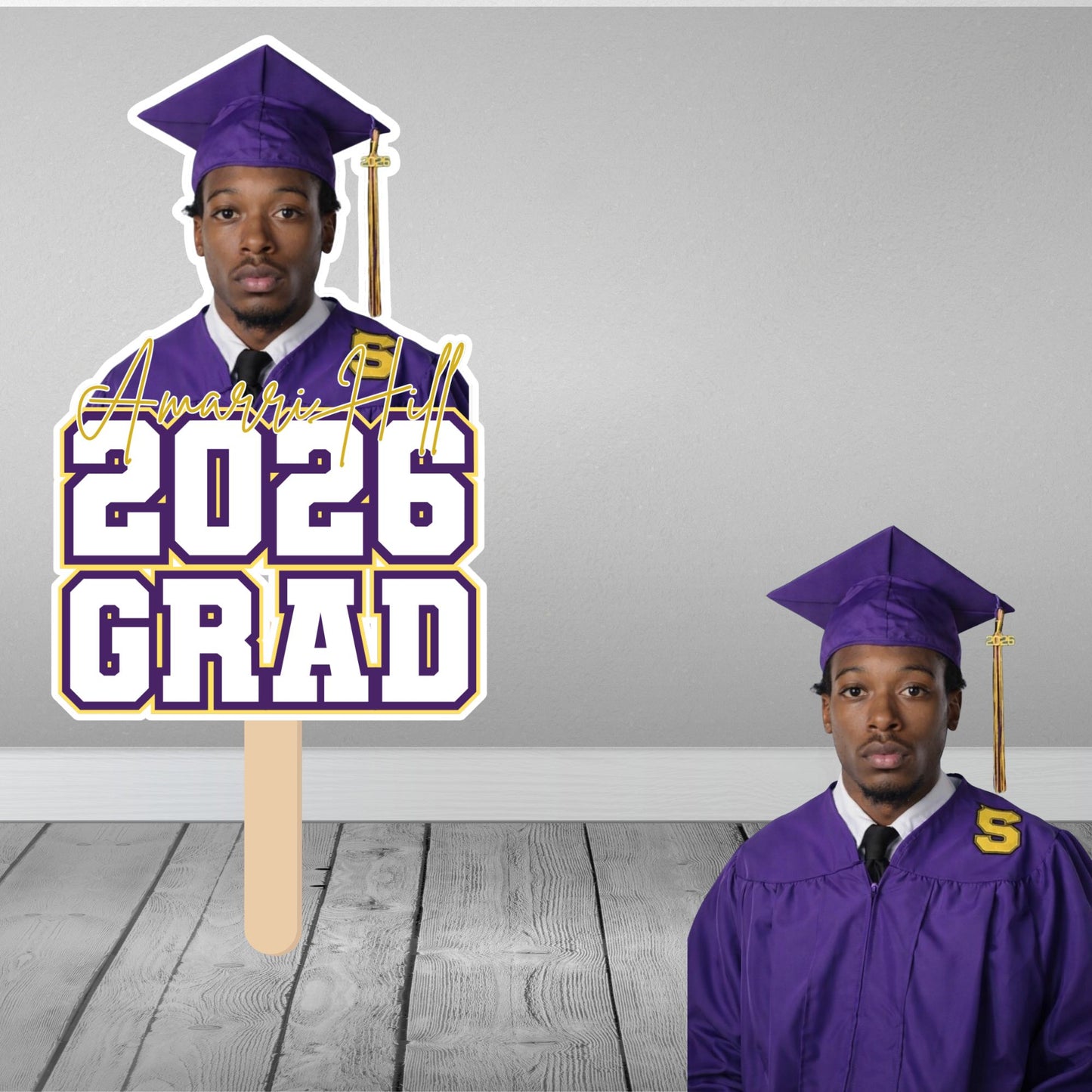 Custom Graduation Fans | Class of 2026 Personalized Grad Fans