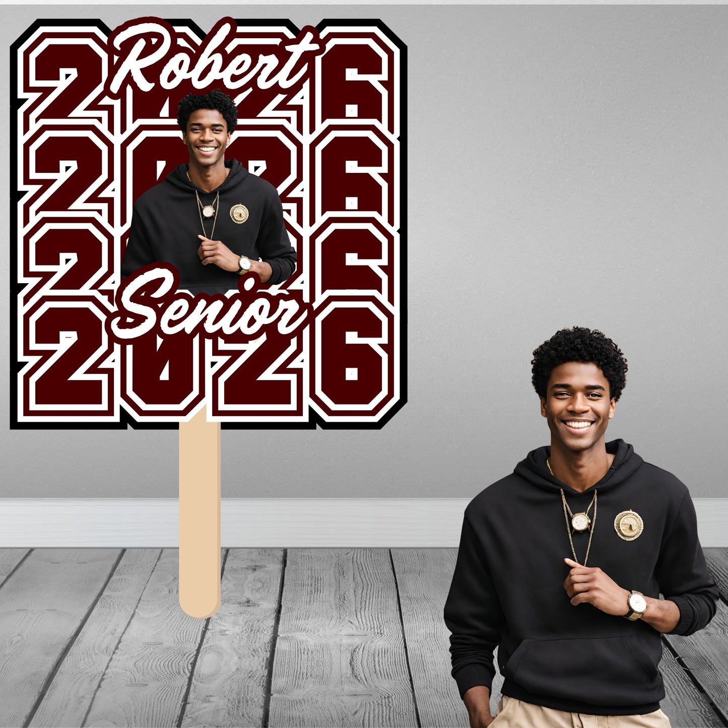Custom Graduation Fans | Class of 2026 Personalized Grad Fans